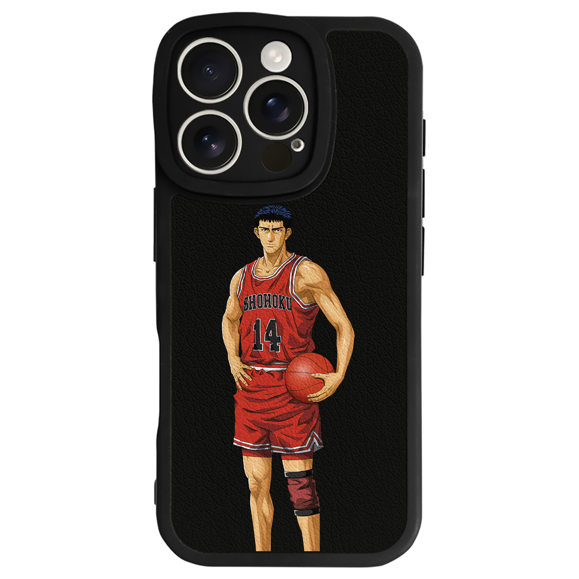 （画像用） SLAM DUNK／スラムダンク 【iPhone 16シリーズ対応】シリコンスマホケース（レザー調） 材質：シリコン